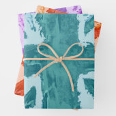 Leuk Gekleurde Union Jack van Heva Weva Craft / Gi Inpakpapier Vel (In situ)