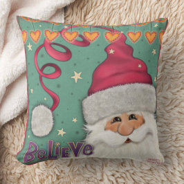 Leuk geloof Santa Pink Inspirivity Sierkussen