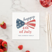 Leuk Gelukkig 4th van juli Servet (Insitu)