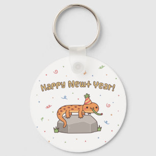 Leuk Gelukkig Nieuwjaar Salamander, Nieuwjaar Dood Sleutelhanger