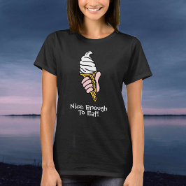 Leuk genoeg om te eten! Ice Cream Graphic T-Shirt