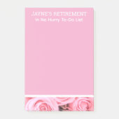 Leuk gepensioneerde cadeau! Schattig Post-it® Notes (Voorkant)