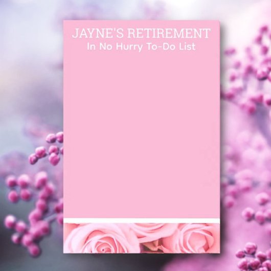 Leuk gepensioneerde cadeau! Schattig Post-it® Notes