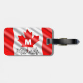 LEUK! 🍁Gepersonaliseerd Bagagelabel met Canadian (Achterkant horizontaal)
