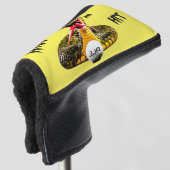Leuk Gepersonaliseerd Cadeau -slang Golfheadcover (3/4 voorkant)