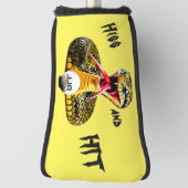 Leuk Gepersonaliseerd Cadeau -slang Golfheadcover (Draai 90)