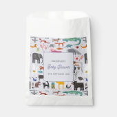 Leuk gepersonaliseerd dierlijk Baby shower Bedankzakje (Voorkant)