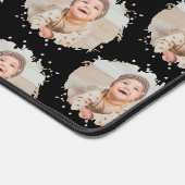 Leuk gepersonaliseerd fotopatroon bureaumat (Hoek)