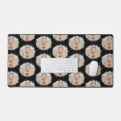 Leuk gepersonaliseerd fotopatroon bureaumat (Keyboard & Muis)