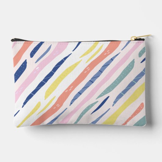 Leuk gepersonaliseerd kleurrijk patroonpotlood Hoe Etui (Achterkant)