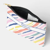 Leuk gepersonaliseerd kleurrijk patroonpotlood Hoe Etui (Open)