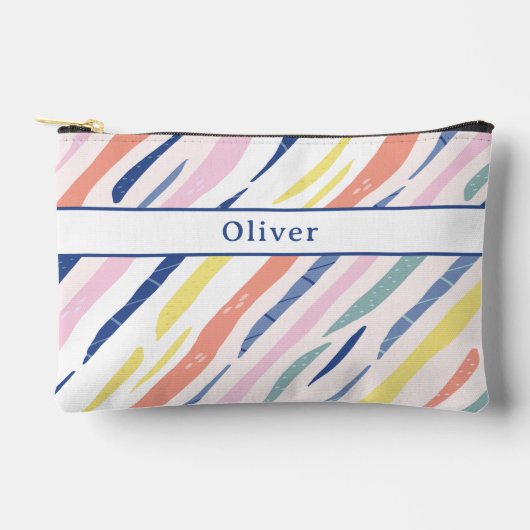 Leuk gepersonaliseerd kleurrijk patroonpotlood Hoe Etui (Voorkant)