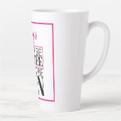 Leuk gepersonaliseerd. Misschien koffie, misschien Latte Mok (Rechts)