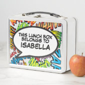 Leuk gepersonaliseerd spraakbubbel Gezegde Kleurri (In situ)