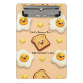 Leuk gepersonaliseerd voedsel thema klembord (Voorkant)