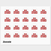 Leuk geprobeerd prostaatkanker.. ronde sticker (Vel)