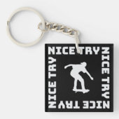 Leuk geprobeerd sleutelhanger (voorkant)