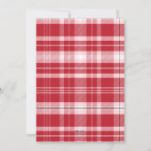 Leuk geschreven Vrolijk Kerstfeest op een getekend Feestdagenkaart (Achterkant)