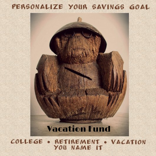 Leuk gesneden kokosnoot aap bank kitsch fotografis perfect poster