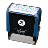 Leuk "GEWELDIG!" Teacher Rubber Stamp Zelfinktende Stempel (Product)