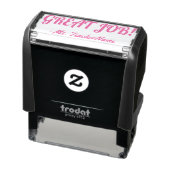 Leuk "GEWELDIG WERK!" Teacher Rubber Stamp Zelfinktende Stempel (Product)