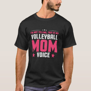 Leuk Gezegde ik ben niet schreeuwen dit is mijn vo T-shirt