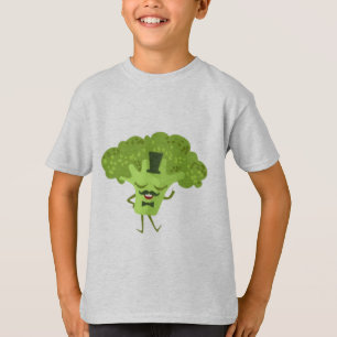 Leuk Gezond Eet Broccoli Grafische T-Shirt voor Bo
