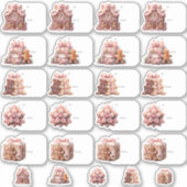 Leuk Gingerbread Cadeau Label Kerst (Voorkant)