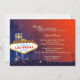 Leuk Glamoureus Las Vegas Vrijgezellenfeest Kaart