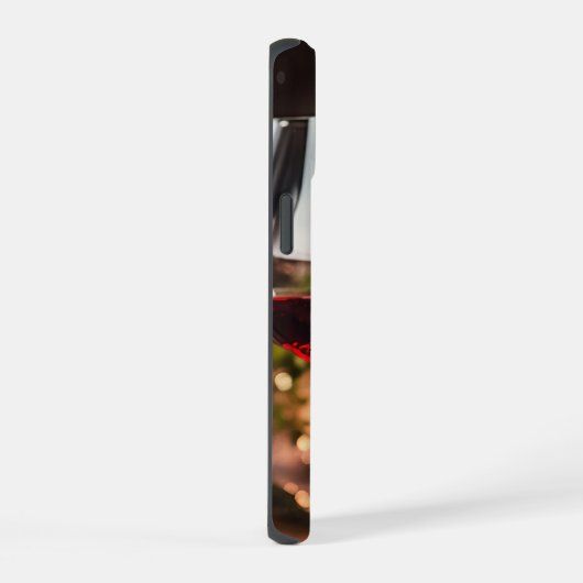 Leuk glas wijn iPhone 15 case (Rechterkant)