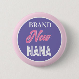 Leuk! Gloednieuwe Nana pin/knop Ronde Button 5,7 Cm