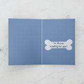 Leuk Golden Retriever Wenskaart Kaart (Binnen)