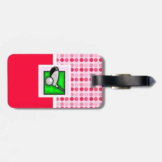 Leuk Golf Bagagelabel (Achterkant horizontaal)