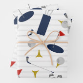 Leuk Golf inpakpapier Vel (In situ)