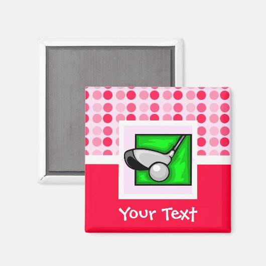 Leuk Golf Magneet (Voorkant / Achterkant)