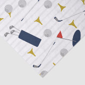 Leuk Golf tissuepapier (Detail)