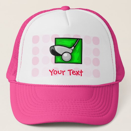 Leuk Golf Trucker Pet (Voorkant)