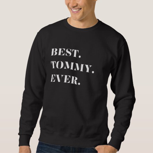 Leuk grafisch-best. Tommy. Ooit. Trui (Voorkant)