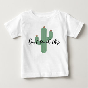 Leuk Grappig Cactus Baby Kinder Shirt
