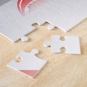 Leuk Grappig Cool Lachen Grote Mond Jigsaw Puzzle Legpuzzel (Zijkant)