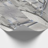 Leuk Grappig Duct Tape Zilver Cadeaupapier (Hoek)