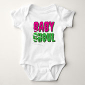 Leuk Grappig Schattige 'Baby Ghoul' Romper (Voorkant)