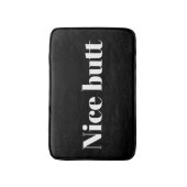 Leuk, grappige citaat uit de badkamer voor hem badmat (Voorkant Verticaal)