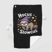 Leuk Grappige Luiaard Halloween Essential T-Shirt Golfhanddoek (Insitu)
