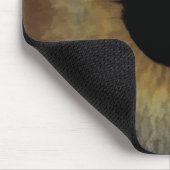 Leuk griezelig Hazel Oog - Raar, smaakloos cadeau Muismat (Hoek)