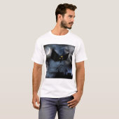 Leuk griezelig ontwerp voor Halloween T-shirt (Voorkant volledig)