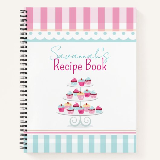 Leuk grillig cupcake tier recept boek (Voorkant)