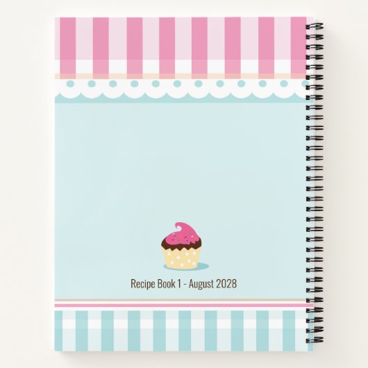 Leuk grillig cupcake tier recept boek (Achterkant)