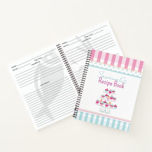 Leuk grillig cupcake tier recept boek (Binnen)