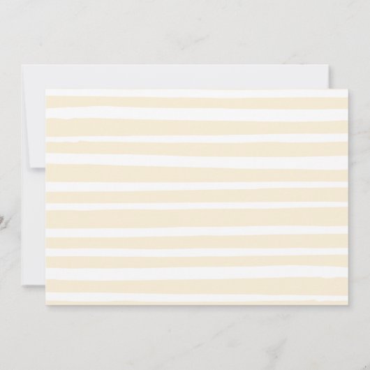 Leuk grillig typografie Baby shower Bedankkaart (Achterkant)